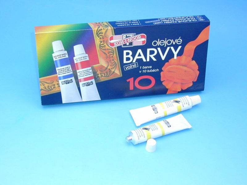 Olejová barva, 16 ml, žlutá citronová