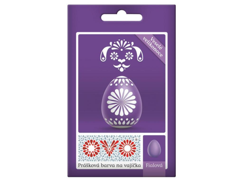 Barvy na vajíčka OVO, fialová