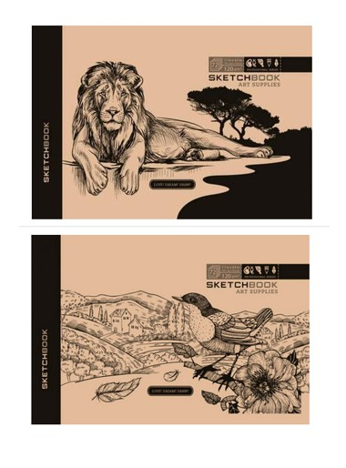 Skicák Sketchbook 19,7 x 12,4 cm