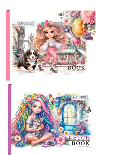 Skicák Sketchbook 20 x 14,3 cm