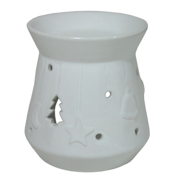Aroma lampa, vánoční bílá
