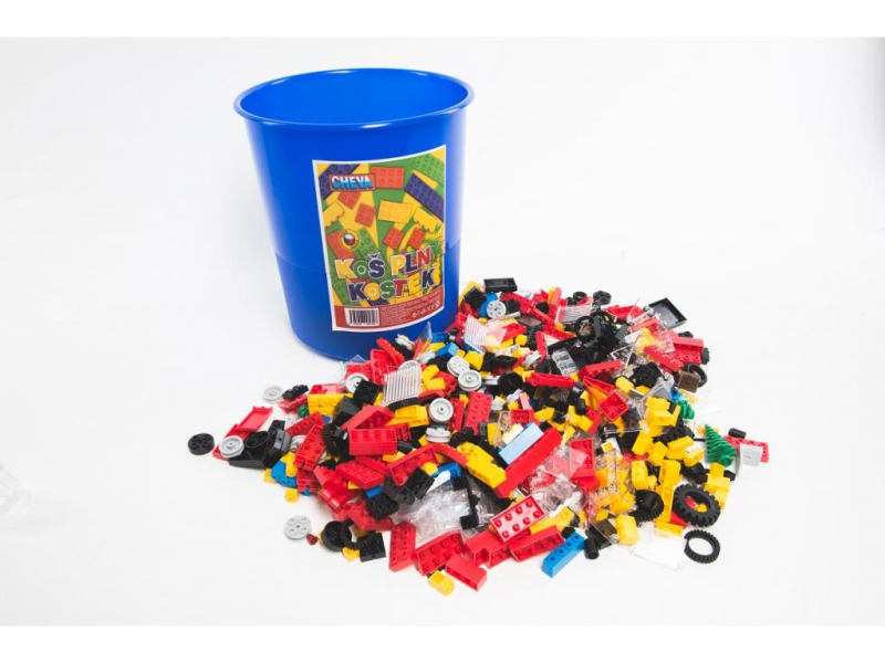 Stavebnice Cheva, Koš plný kostek