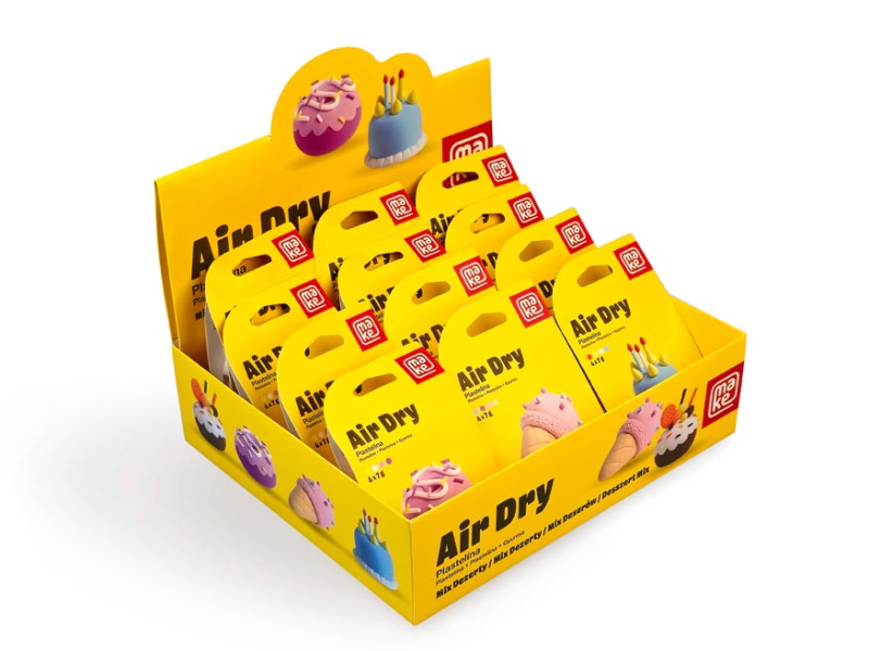 Plastelína Air Dry dezerty