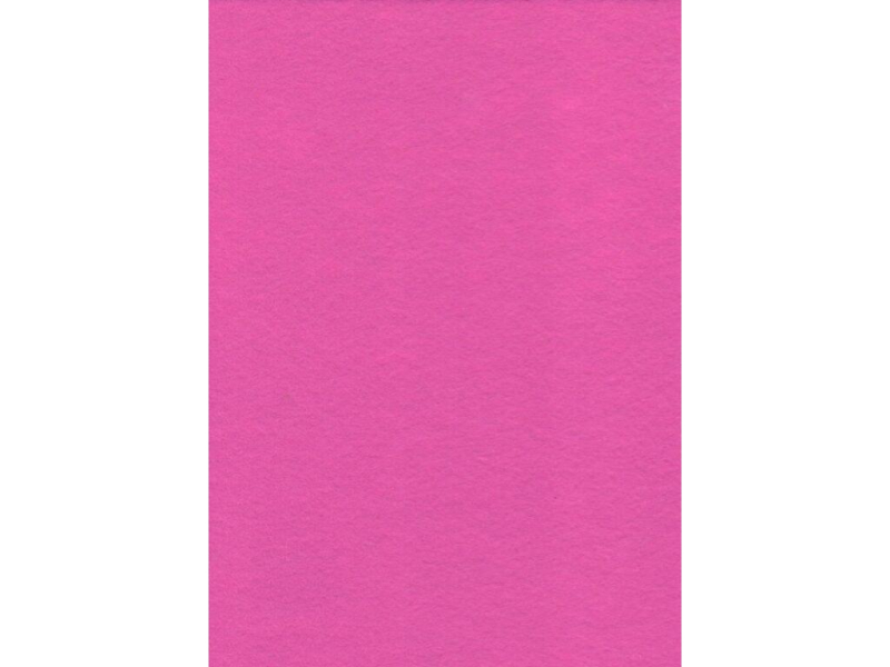 Filc, 20 x 30 cm, růžový fluorescentní