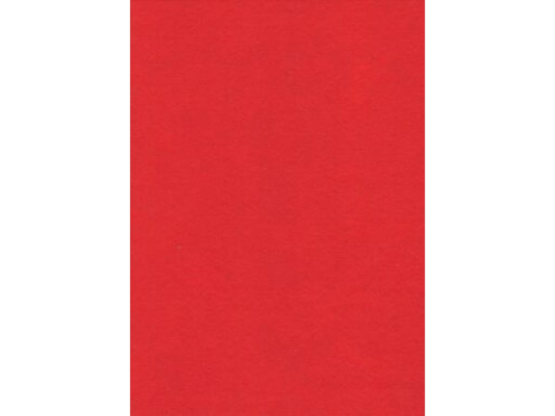 Filc, 20 x 30 cm, červený světlý