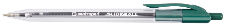 Kuličková tužka, Slide Ball, cvakací, zelená