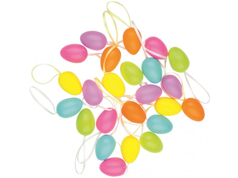 Vejce plastové, 24 kusů