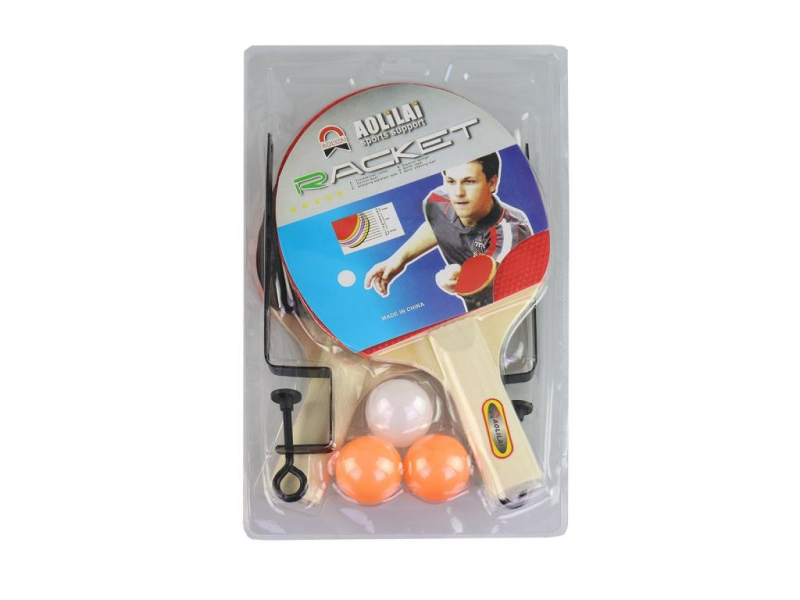 Pingpongová sada, pálky, síťka, míčky