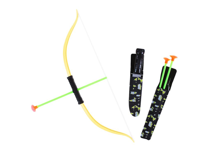 Luk s šípy a nožem