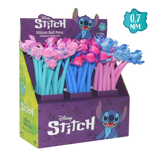 Kuličková tužka silikonová,stitch