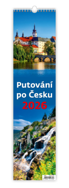 Kalendář nástěnný vázankový, Putování po Česku, Helma