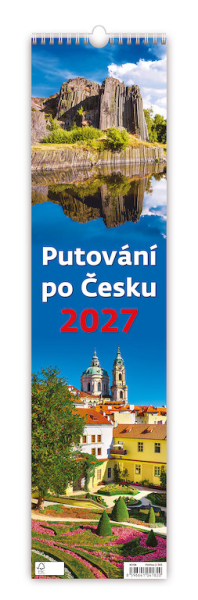 Kalendář nástěnný vázankový, Putování po Česku, Helma
