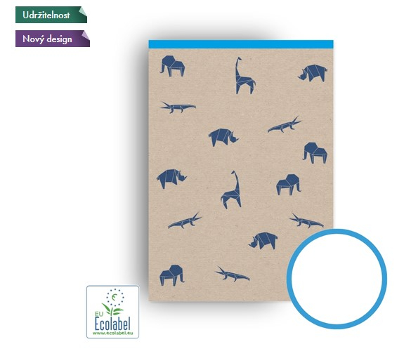 Blok A4 EKO, čistý