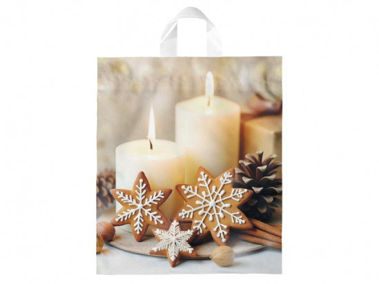 Taška Vánoce PE, 40 x 46 x 8 cm