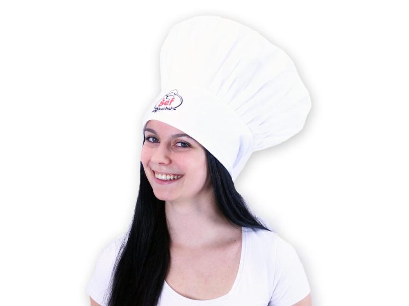 Čepice kuchařská pro dospělé