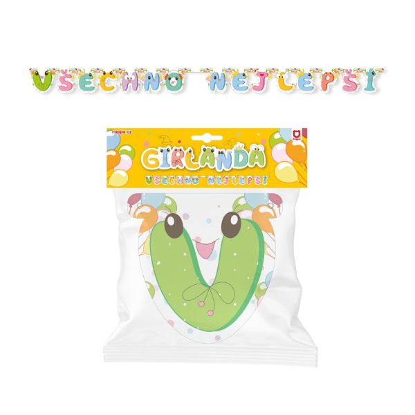 Girlanda Všechno nejlepší