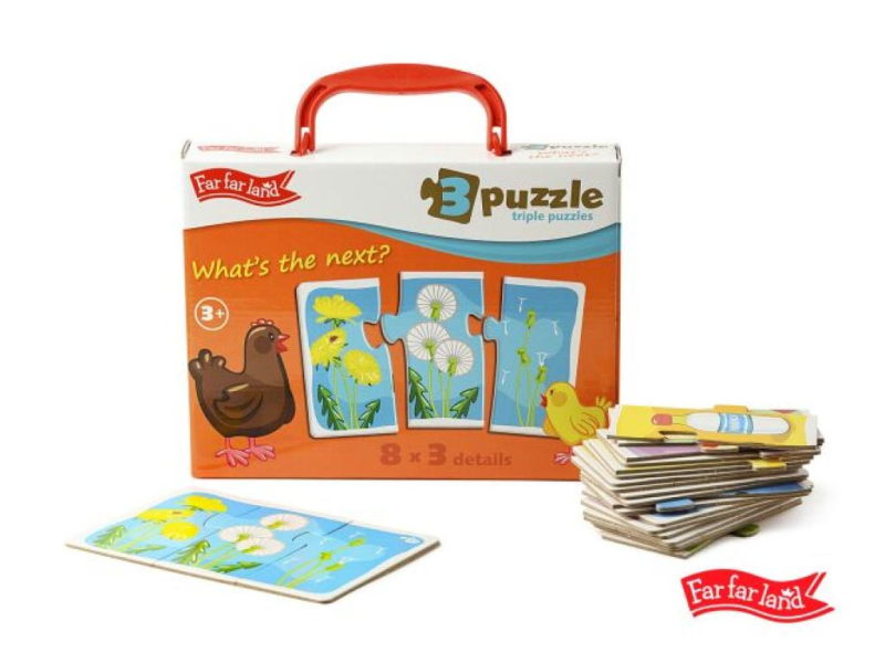 Puzzle 8 x 3 dílky