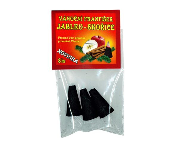 Vánoční františky, 3ks, jablko skořice