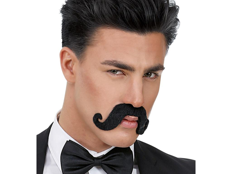 Knír samolepící retro