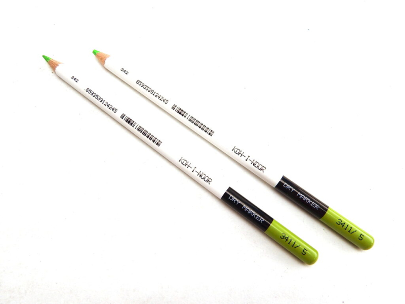 Zvýrazňovač suchý, 3411, zelený