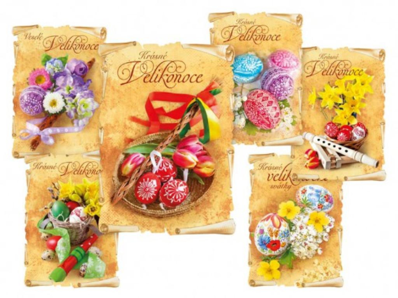 POHLEDNICE VELIKONOCE VYSEK C   MFP