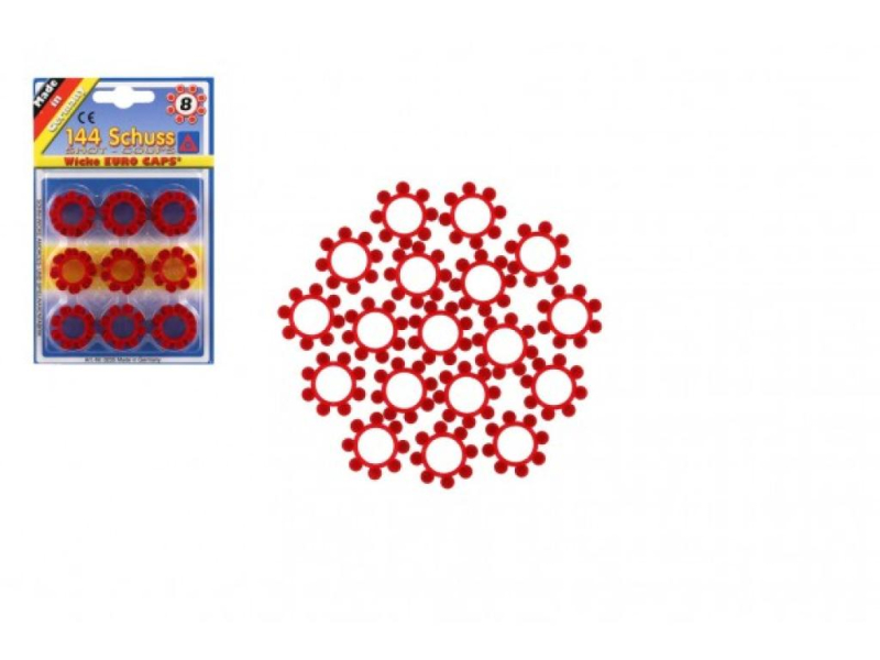 Kapsle *8* ran, věneček 144 ran