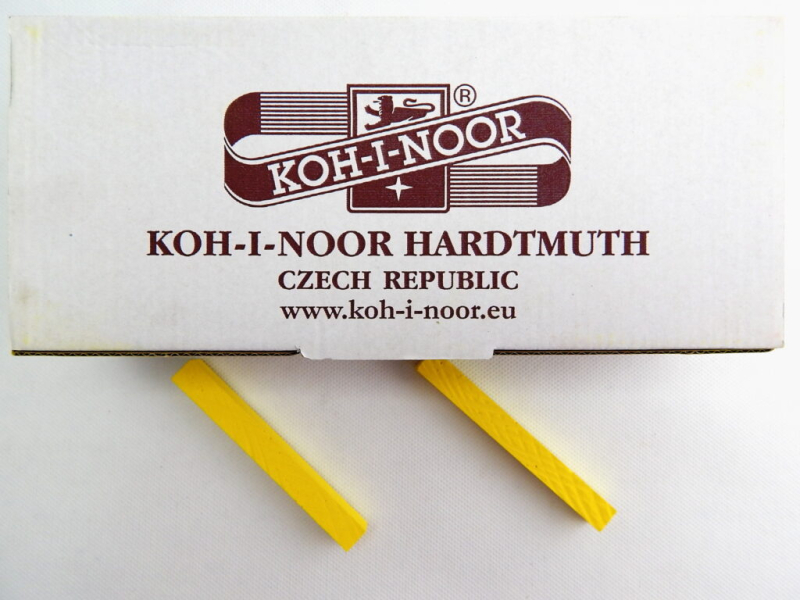 Křída školní, žlutá, 100 kusů