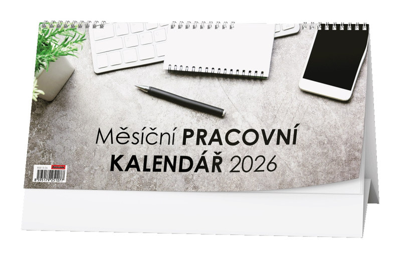 Kalendář stolní měsíční pracovní