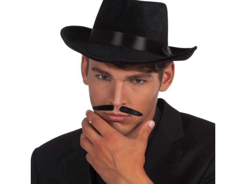 Knír mafián černý