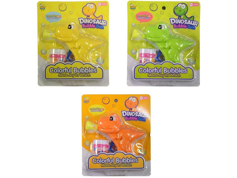 Bublifuk dinosaurus, mačkací