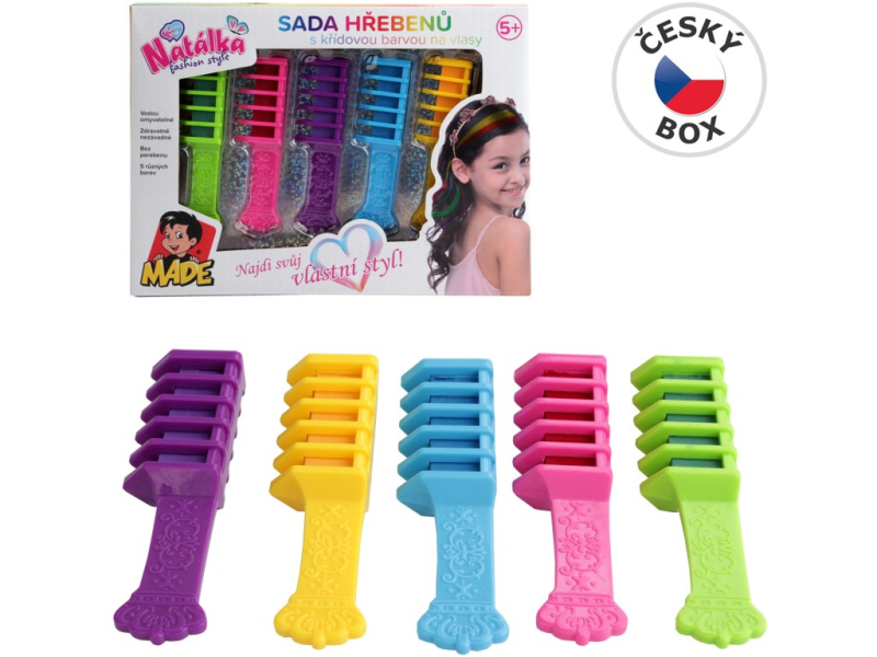 Barvy na vlasy, hřebeny