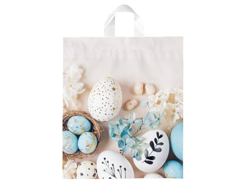 Taška velikonoce igelitová 39 x 46 cm