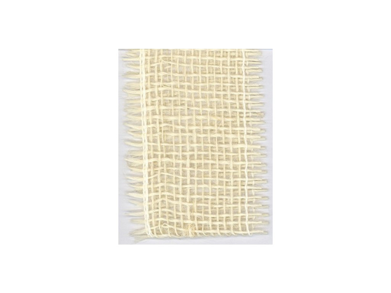 Juta dekorační, 5cm-2m,  bílá