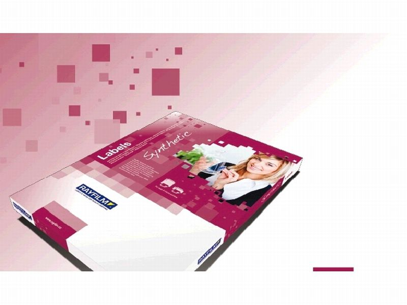 Folie A4, matná bílá, 50 kusů lepicí