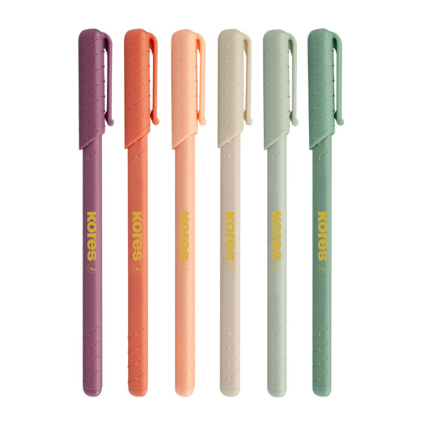 Kuličková tužka, Kores, jednorázová, Vintage