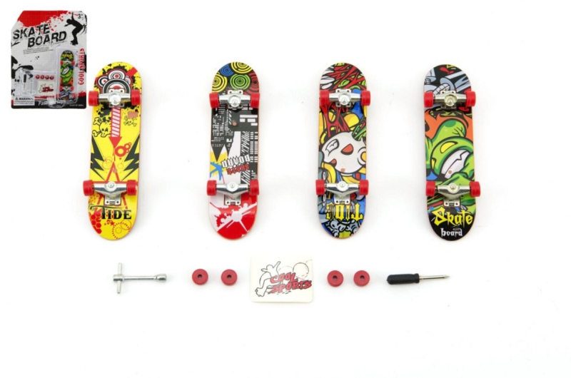 Skateboard prstový, šroubovací