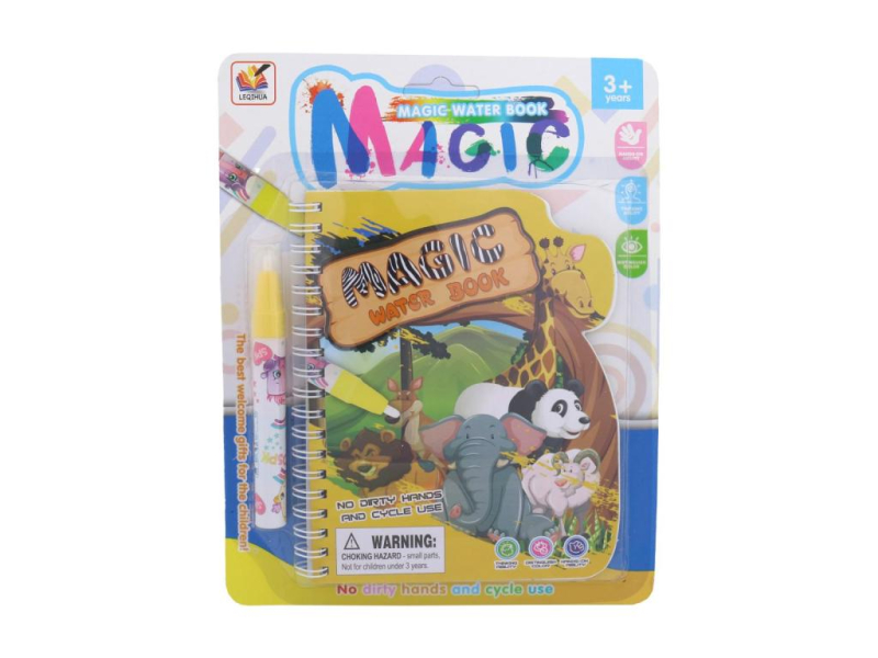 Kouzelné malování vodou, zvířátka