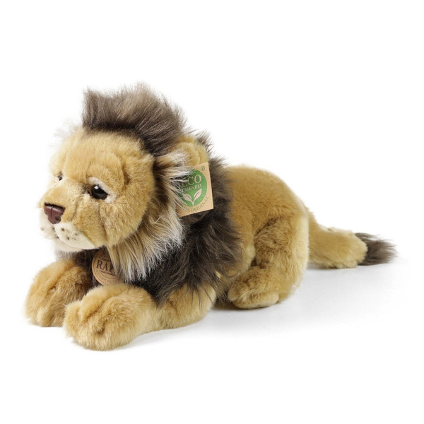 Lev ležící, plyšový
