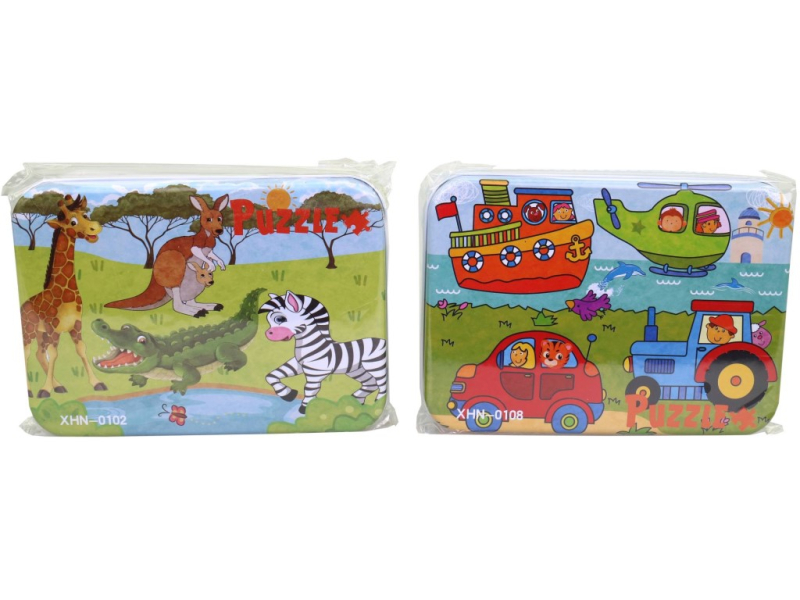 Puzzle dřevěné