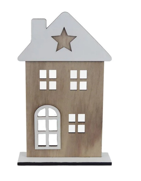 Domeček dekorace, 28cm