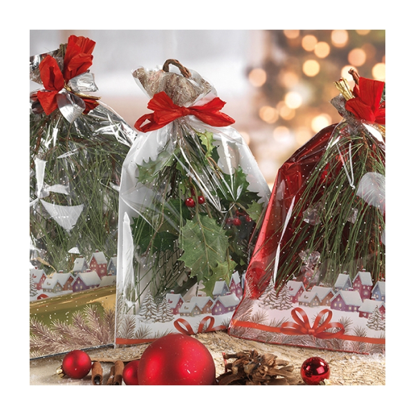 Sáček celofánový vánoční