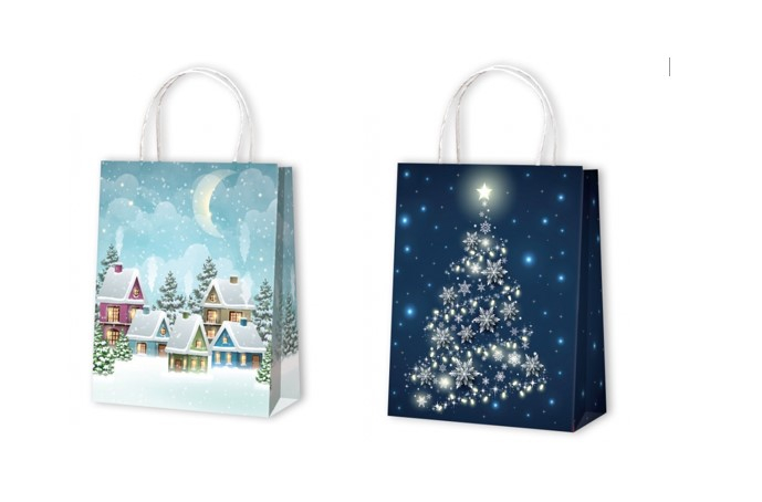 Taška dárková vánoční