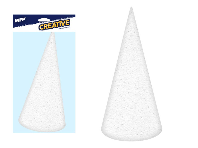 Kužel polystyrenový 30 cm