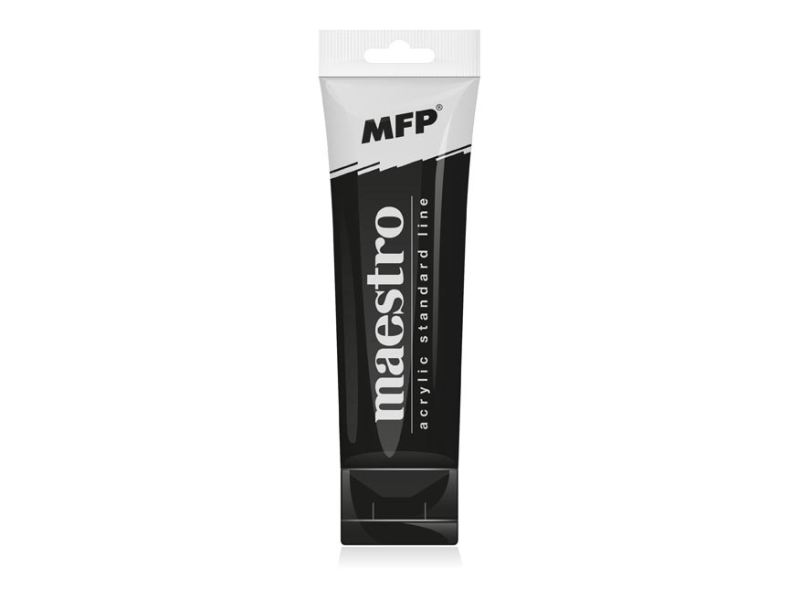 Akrylová barva 75 ml Maestro black