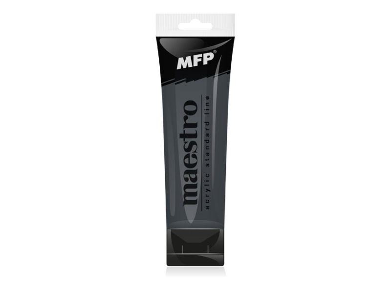 Akrylová barva 75 ml Maestro Antracit