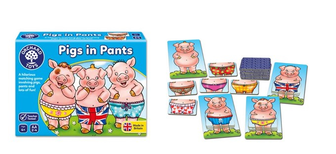 Hra prasátka ve spodkách