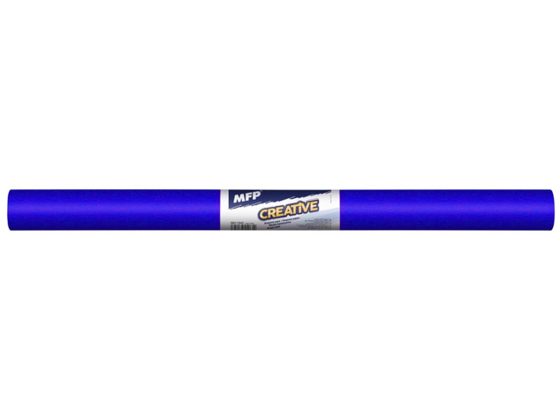 Krepový papír modrý tmavý 2 m