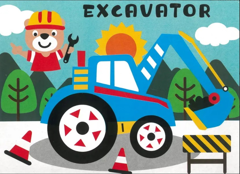 Kreativní set, mozaika pěnová