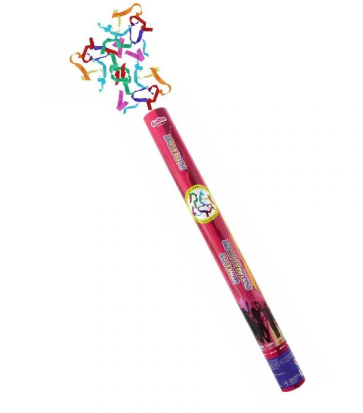 KONFETY VYSTREL.60CM            PAP
