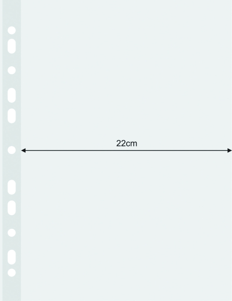 Obal A4 *U* eurozávěs 220x320 MAXI hladký